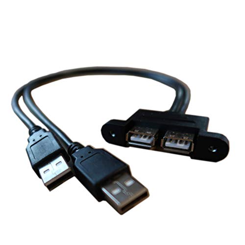 Doppel-USB Einbaubuchse